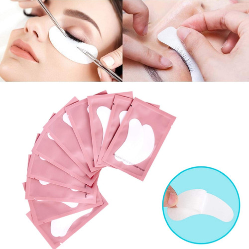 100 Pairs Set Gel Pads For Eyelash Extensions, Comfy And Coo