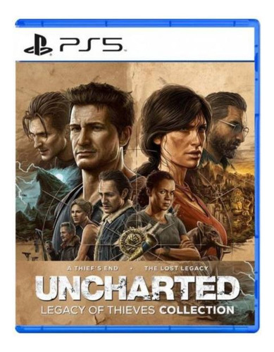 Uncharted Legado De Ladrones Ps5 Nuevo Sellado Juego Físico