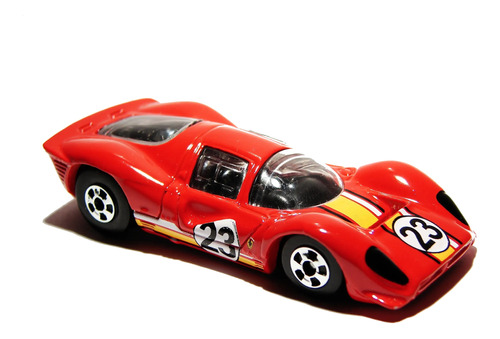 Carro Carrito Juguete Metal Hot Wheels Ferrari 330 P4 1:64