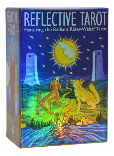 Reflective Tarot Radiant Rider Holográficas Pocket Us Games