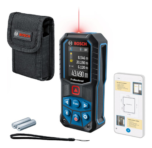 Medidor Láser Glm 50-27 C Con Bluetooth