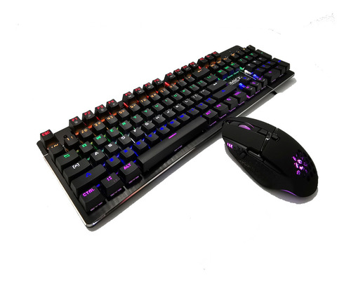 Pack Gamer Teclado Imice Mk-x80 Y Mouse T90