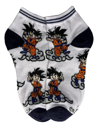 Calcetines Tines Cortos Dragon Ball Z 23-27 Cm 6 Pares
