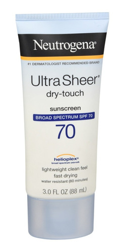 Protector Solar Neutrogena 70spf Resistente 80 Min Al Agua