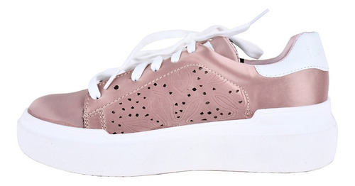 Tenis Mujer Plataforma Piel Sintetica Sneakers Casual Moda