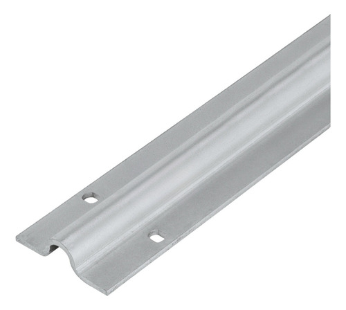 2 Guia Riel Inferior Tipo U 3m Inox P/rueda Comunello Merik