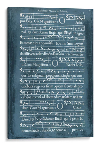 Canvas Lab Cuadro Songbook Gráfico Iii 80x120