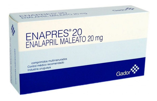 Enapres® 20mg X 30 Comprimidos - Gador