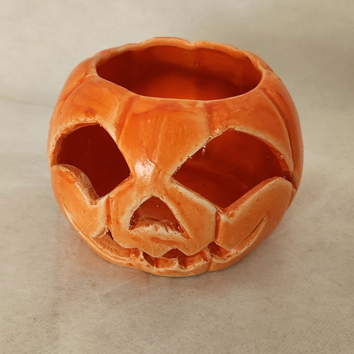 Calabaza De Halloween De Cerámica