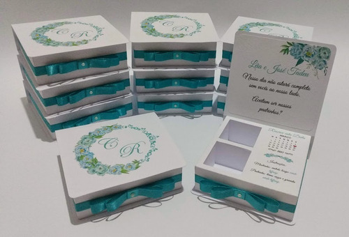 Imagem 4 de 5 de 16 Convites Padrinhos De Casamento Ou Batizado