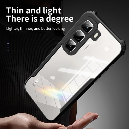 Funda Para Infinix Note 40 Pro Transparente Carcasa
