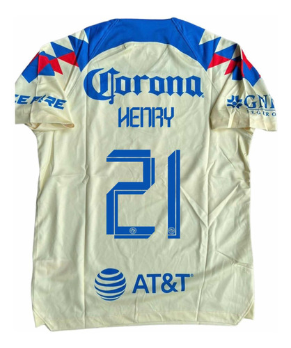 Jersey Playera America Local Aficionado Xi Henry 21