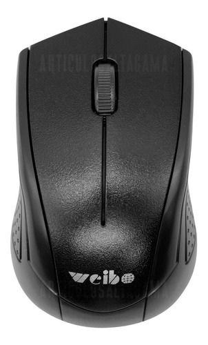 Mouse Portátil Weibo Inalámbrico Óptico Receptor Usb Scroll