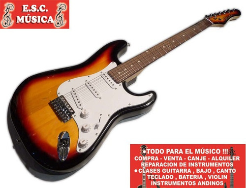 Guit Stratocaster Ranger Std No Squier! Gtia Envio Tarjetas!