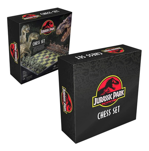 Ajedrez Jurassic Park Noble Collection 34 Piezas 2022