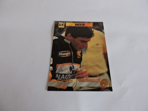 Card Ayrton Senna Editora Multi F1 Card 27