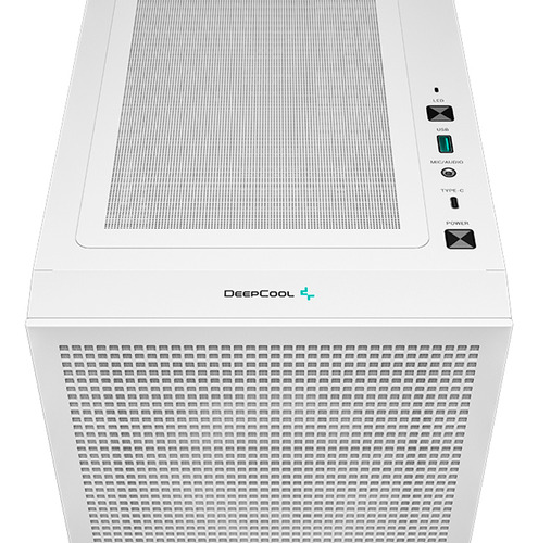 Gabinete Deepcool Ch360 3 Fan M-atx M-itx Color Blanco