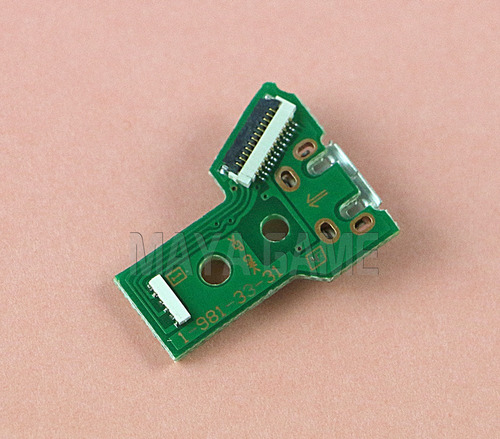 Conector O Pin De Carga Joystick Ps4 Jds040 O F701 -12 Pines