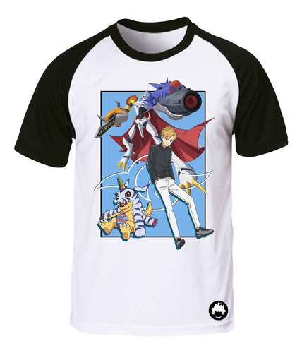 Remera Camiseta Anime Manga Digimon Matt Y Gabumon- Nika.mvd