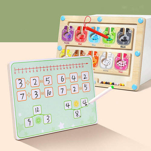 Juego De Conteo , Laberinto De Colores Y Números,