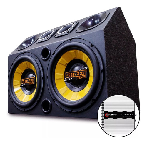 Caja Doble Sub 12 Street 700 + Potencia 