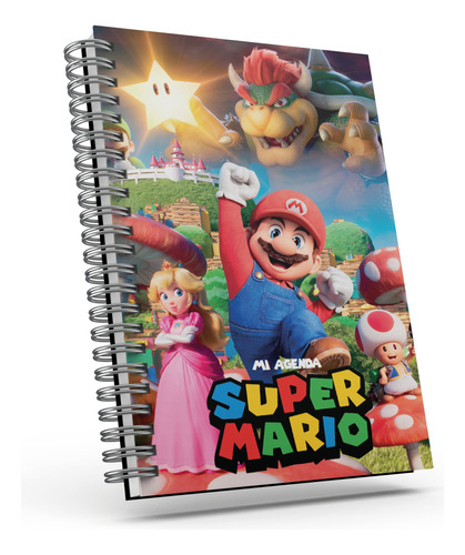Agenda Planner Semanal Perpetuo Mario Bros