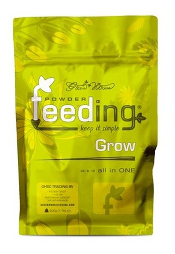 Fertilizante Powder Feeding Grow 500g Hidroponia O Sustrato