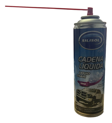 Imagen 2 de 4 de Cadena Liquida Para Nieve Antideslizante 300ml Silisol Iael