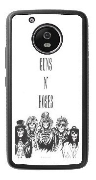 Case Moto E4 E5 X4 G4 G5 G6 G7 Z Z2 Play Plus Guns & Roses 