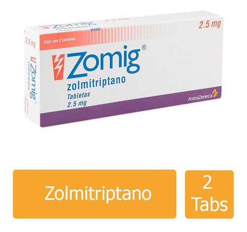 Zomig 2.5 Mg Caja Con 2 Tabletas