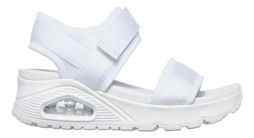 Sandalias Lifestyle Skechers New Shesh - Blanco