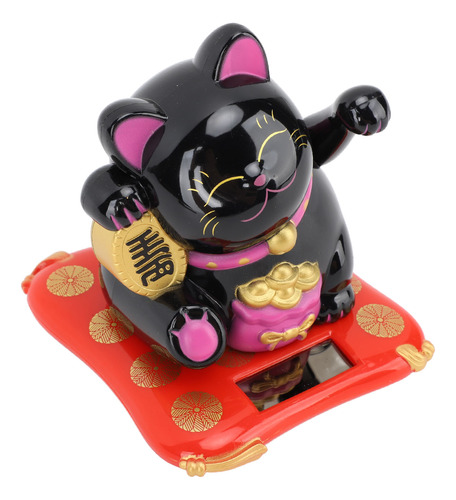 Pantalla Ondulante Lucky Fortune Cat De 3.5 Pulgadas Con Ene