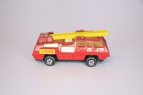 Matchbox Superfast Lesney Vintage Camion De Bombero No. 22