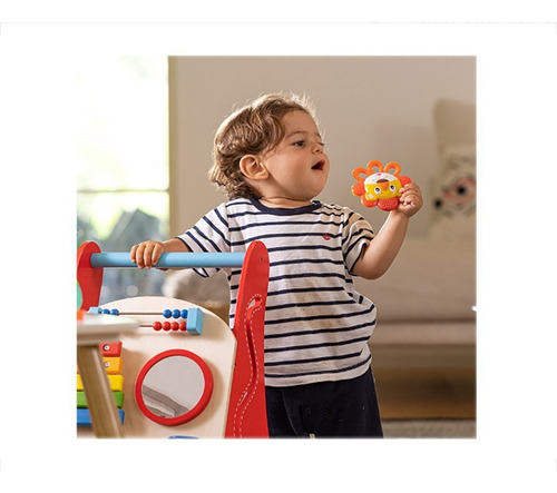 La goma de mascar Nuby Vibe-eez de más de 3 m de tamaño con forma de pulpo vibra suavemente en azul