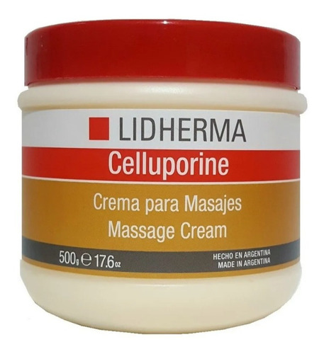 Celluporine 500g Lidherma Tratamiento Celulitis Y Adiposidad
