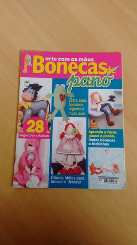 Revista Arte Com As Mãos 15 Bonecas Panos Decoração 851f