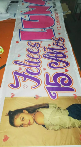 Bandera Personalizada Egresados Publicitaria Eventos 60x150 Personalizada