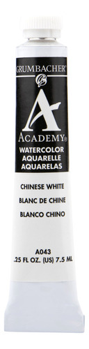 Pintura De Acuarela Blanca De 7.08 Ml Grumbacher Academy