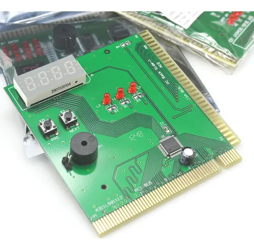 Tarjeta Verde 4 Dígitos Tester Motherboard Para Pc