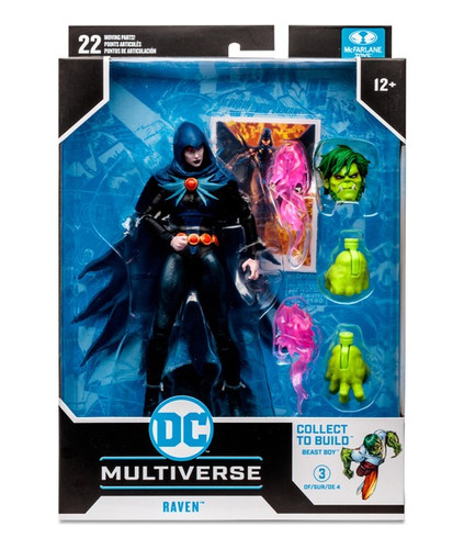Figura Raven - Titans - Multiverse - Mc Farlane - Dgl