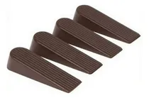 Comprar Pack 4 Topes Para Puertas A Piso Tipo Cuña, Traba Puerta
