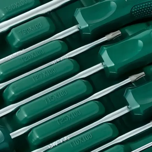Jogo De Chave Torx Cabo Reta 8pçs St09307sj Sata Maleta