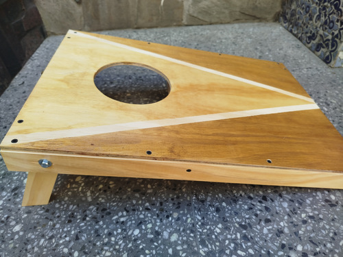 Cornhole Maiz Al Hoyo Juego Artesanal Mini Tejo De Aire