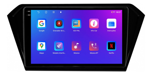 Multimidia Vw Gol G7 G8 9p Android Carplay 4/64gb + Ré