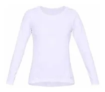 Comprar Playera Under Armour Heat Gear White Manga Larga