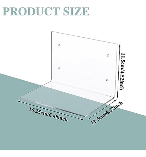 Estantería Flotante Invisible Para Pared, Organizador De Lib