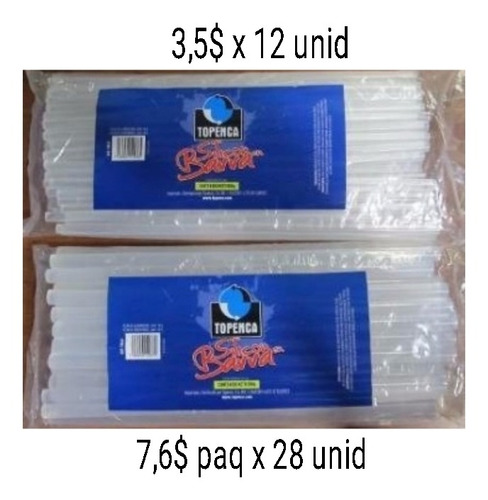 Silicon En Barra Grueso Topenca 30 Cms Pregunte Precio A