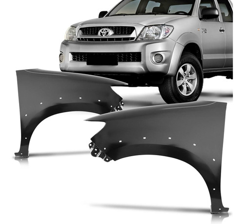 Paralama Dianteiro Toyota Hilux 2012 2013 2014