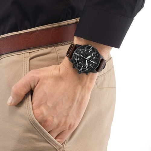 Relógio Citizen Masculino Eco-drive Aviator Tz31132d Ca0695