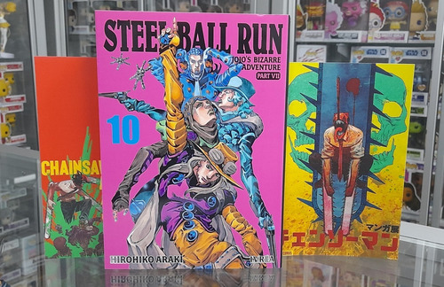 Manga Jojo´s Bizarre Adventure Steel Ball Run 10 + Regalo